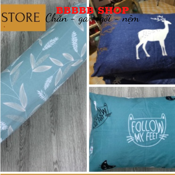 Vỏ gối cotton pha kích thước 40x60/ 50x70/ 35x105 cm