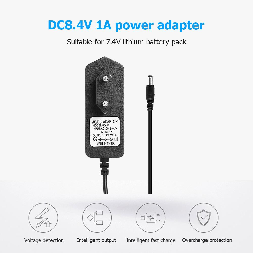 Nguồn 8.4v-1a sạc pin 2s