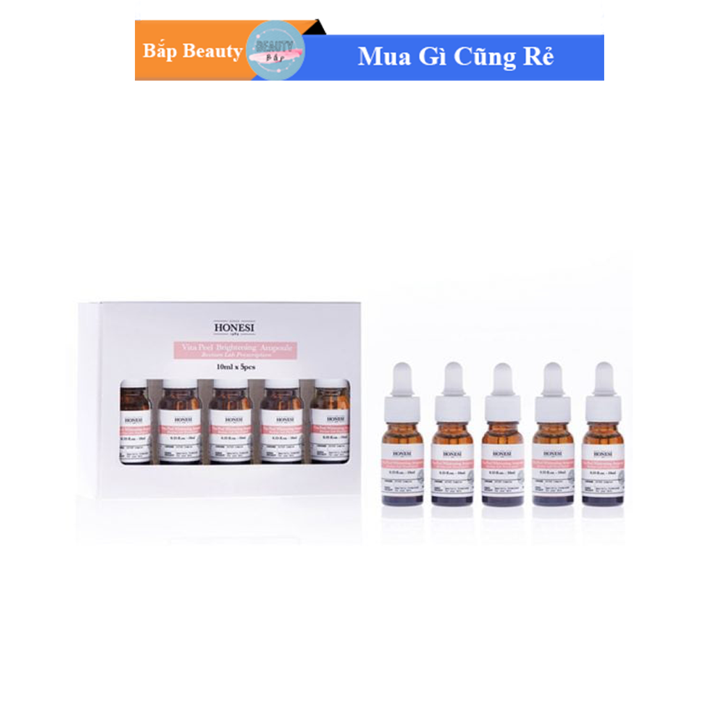 Tinh chất mờ nám trắng da Honesi Vita Peel Brightening Ampoule Hàn Quốc (có bán lẻ)