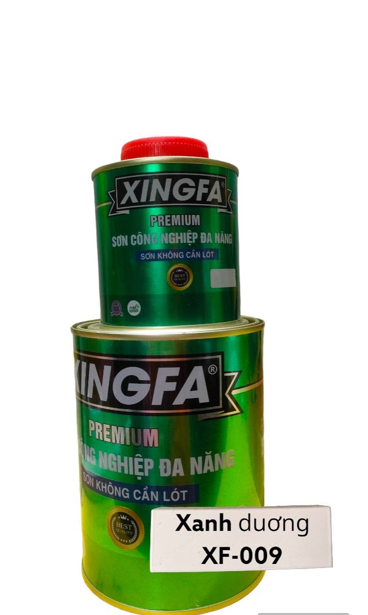 Sơn sắt mạ kẽm 2 thành phần xingfa màu xanh dương 009