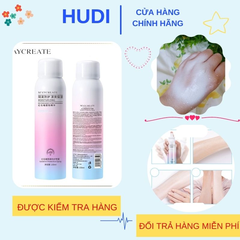 Xịt chống nắng maycreate - chai xịt chống nắng toàn thân - mã cn50