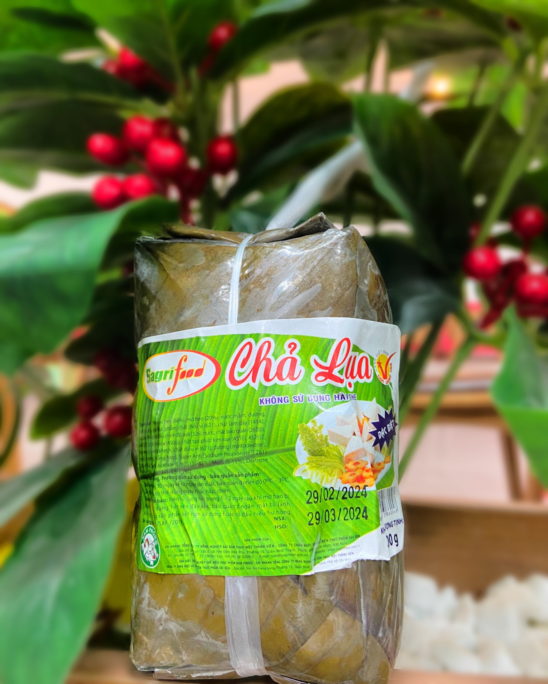 Chả lụa lá chuối Đặc biệt 500gr - [Giao Ngay Tại HCM]
