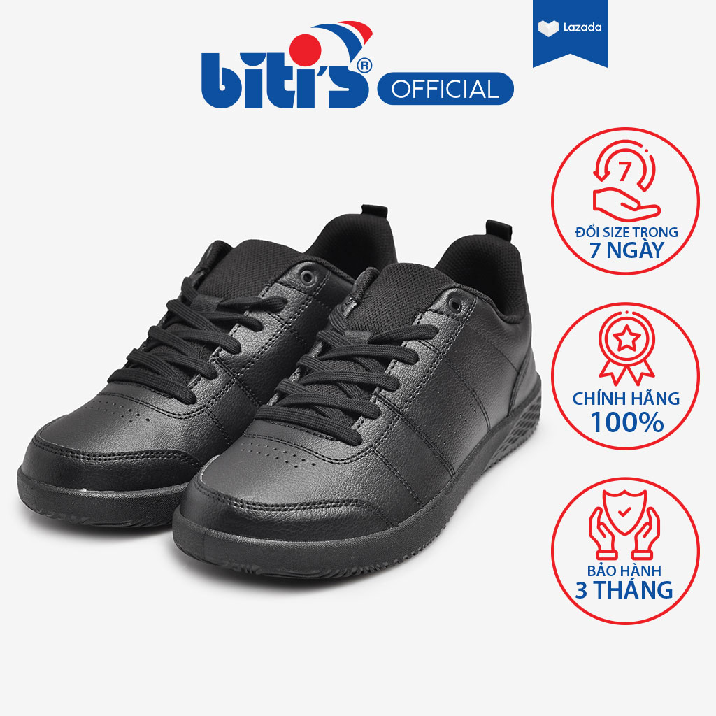 Giày Thể Thao Thông Dụng Nam - Nữ Biti's Basic BSM000600DEN/BSW000600DEN (Đen)
