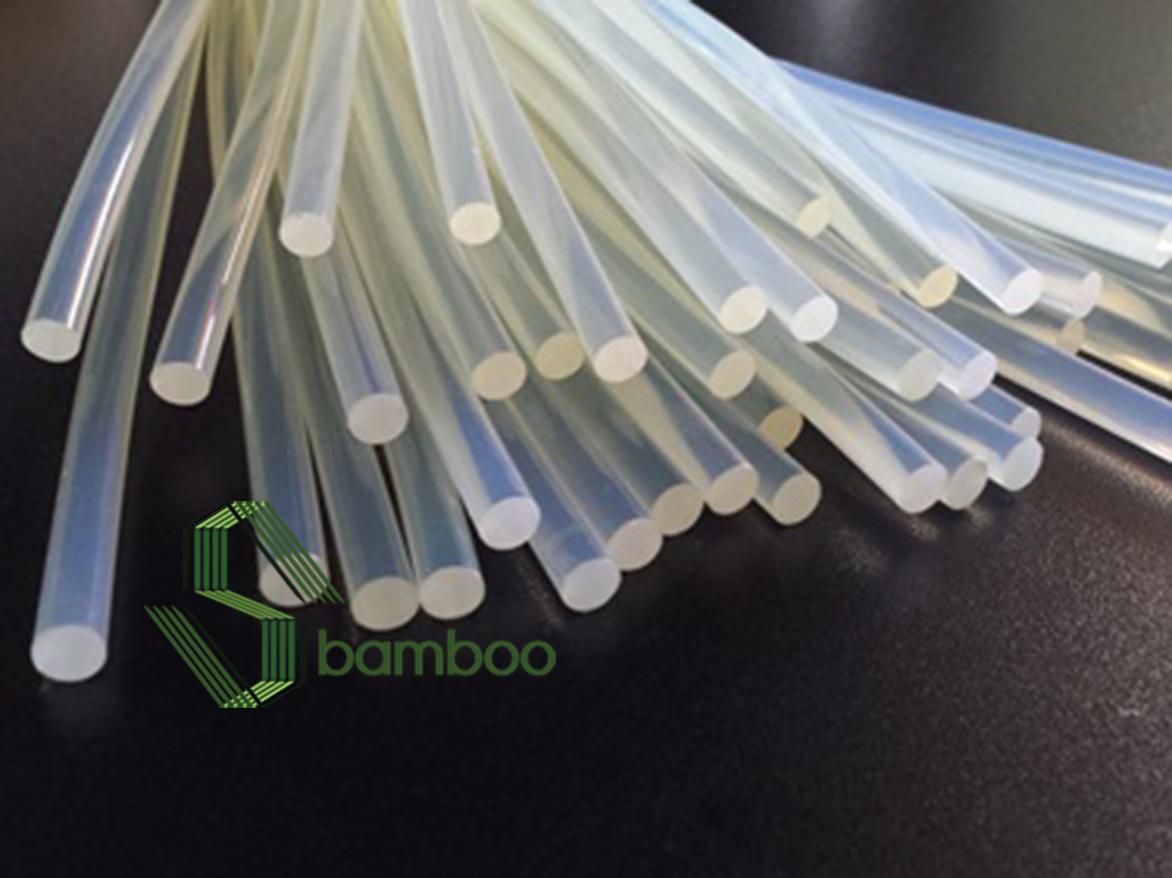 Keo nến trong, keo silicon nhỏ (10 cây)