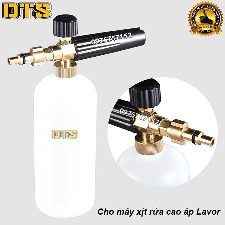 Bình tạo bọt tuyết cao cấp máy rửa xe Lavor, lõi phun bằng đồng chất lượng cao, nhiều bọt, bọt mịn