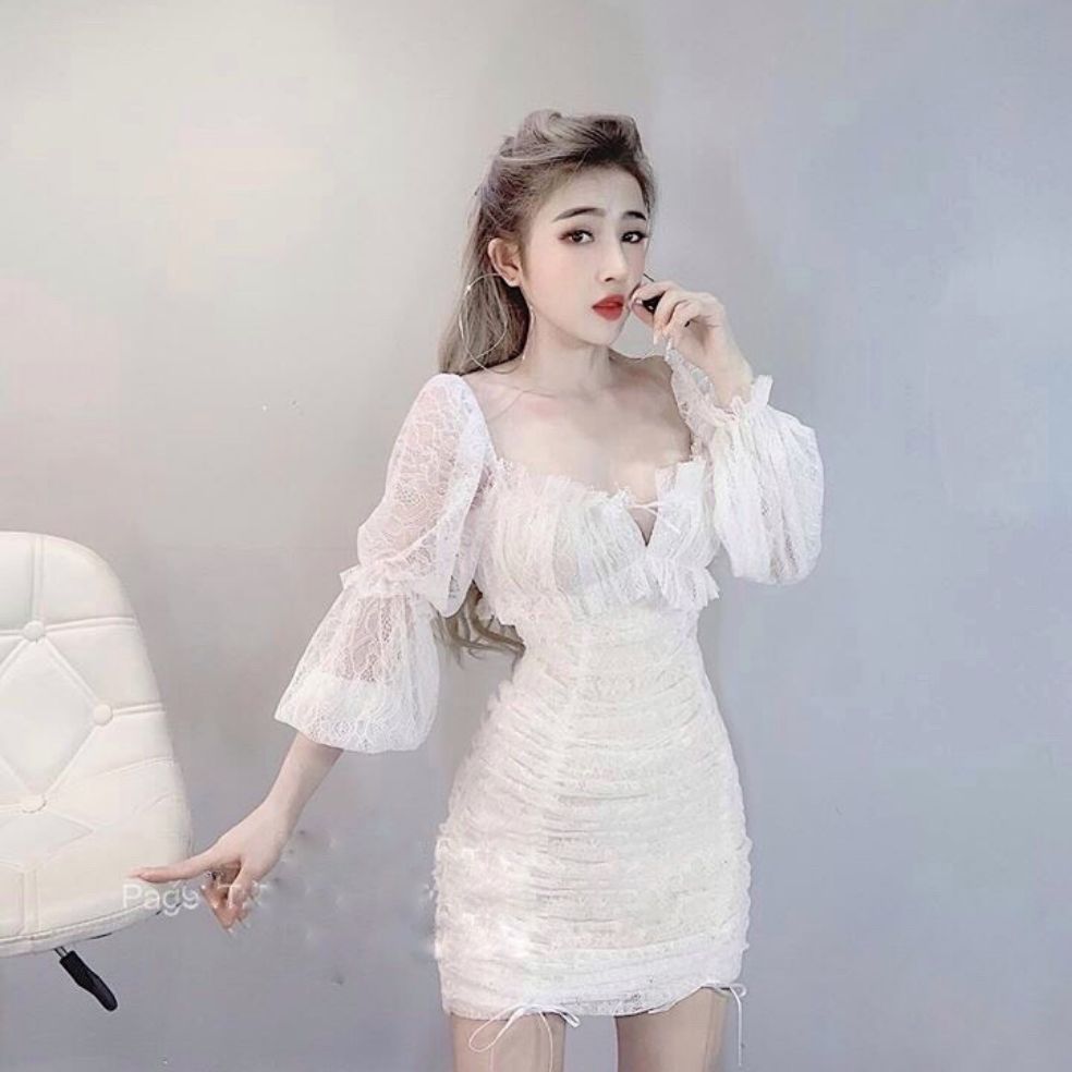 [HCM]Đầm ren body quyến rũ
