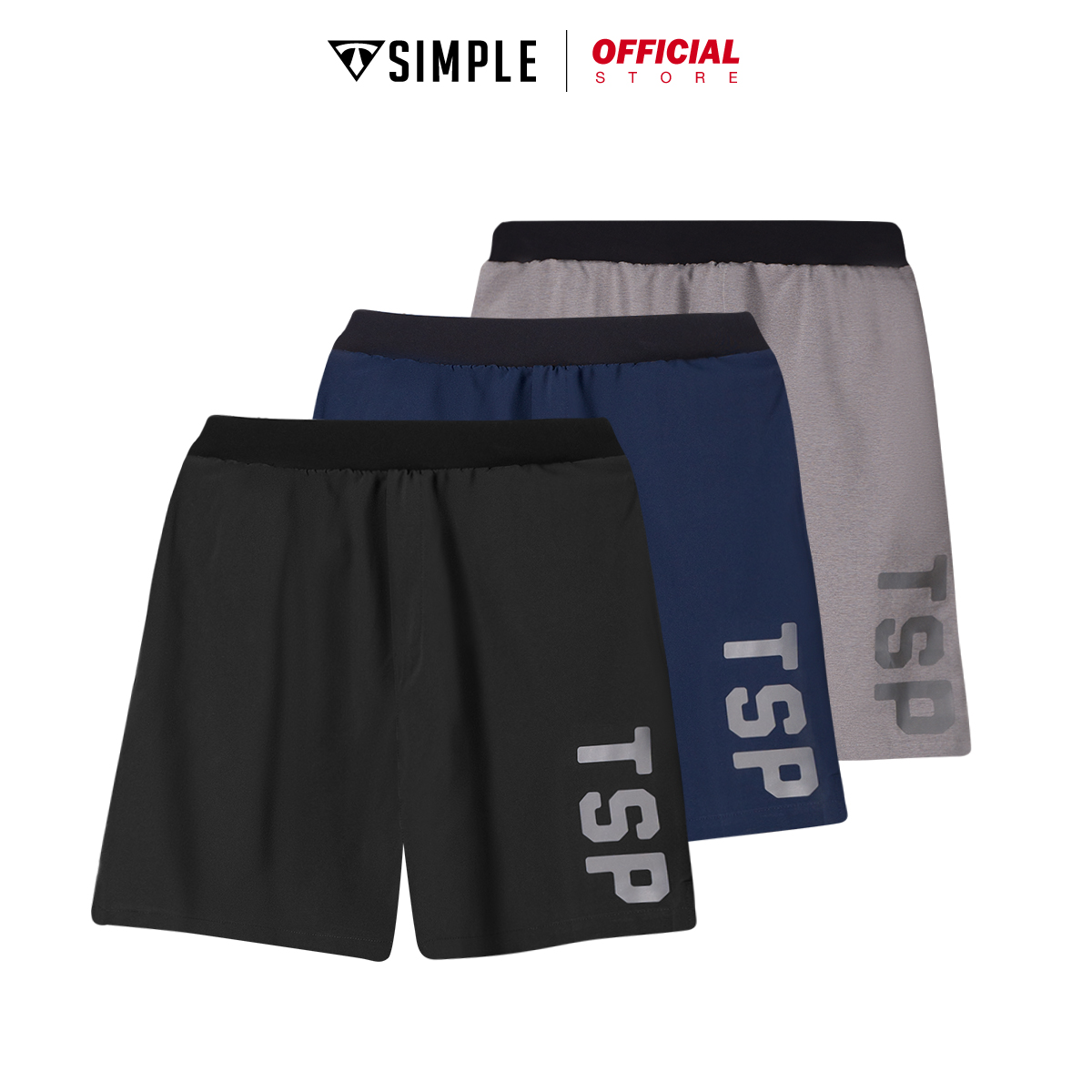 Quần đùi thể thao nam tsimple tsp short tập gym vải gió thoáng mát co giãn thoải mái vận động qgdp2