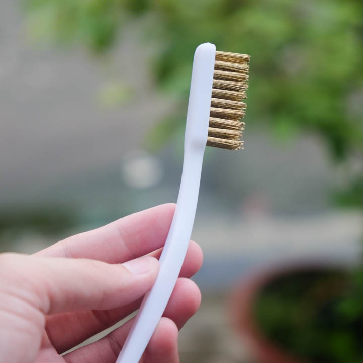 Bàn Chải Đồng chà rữa lốc máy,đầu bò chuyên dụng