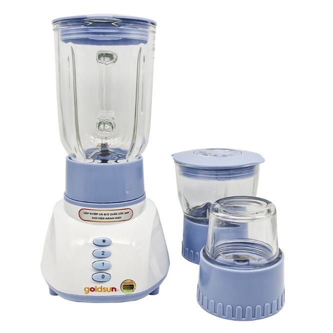 Máy xay sinh tố 3 in 1 cối thủy tinh goldsun bl-gty05