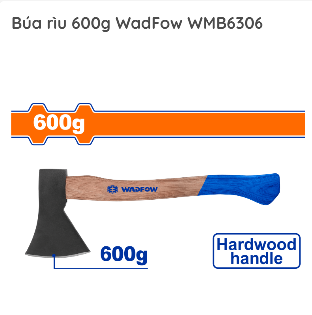 WMB6306	Búa rìu 600g WADFOW