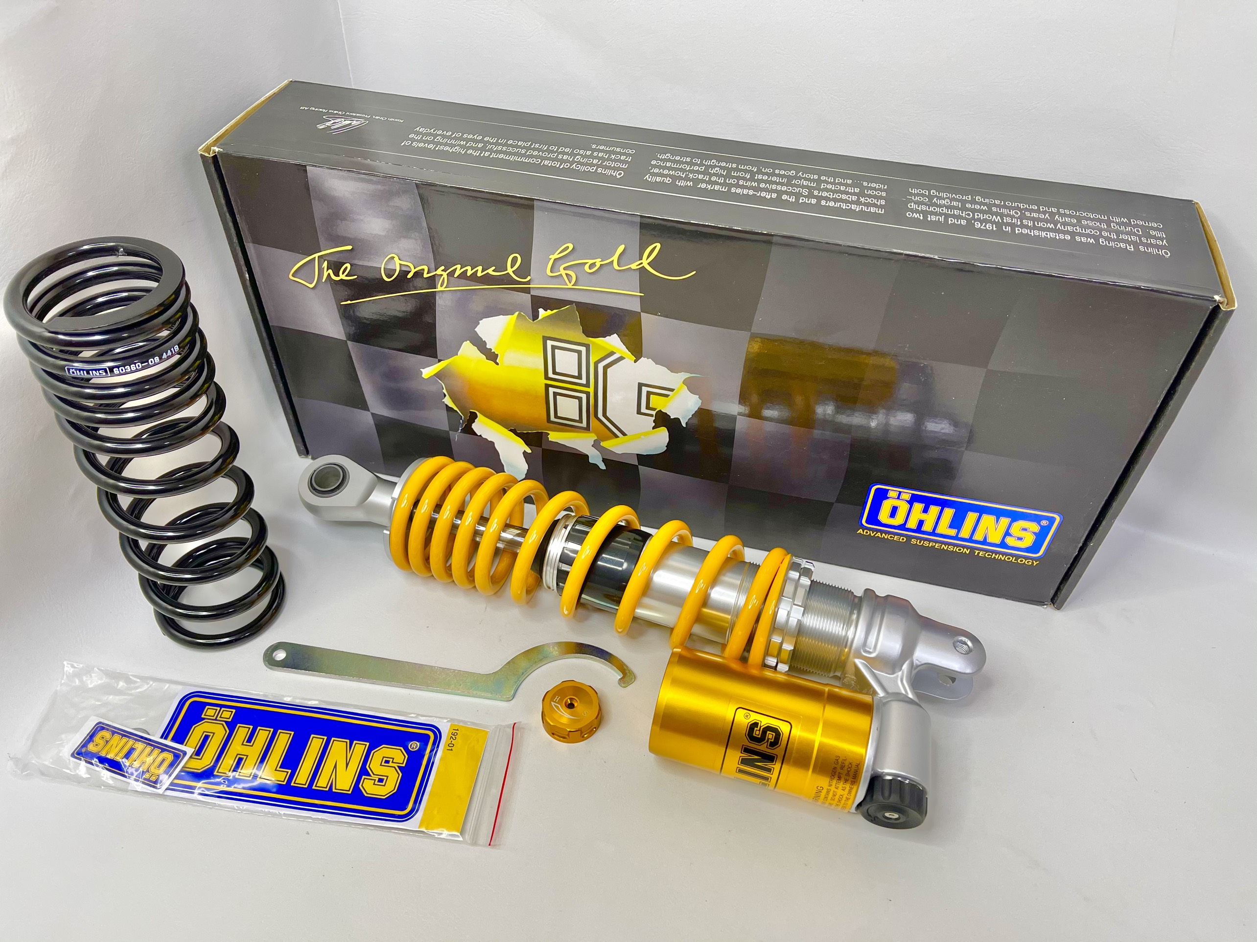 Phuộc Ohlins Vairo/Click/Vision/Luvias/Mio/Beat/Classico/Janus 2lò xo.