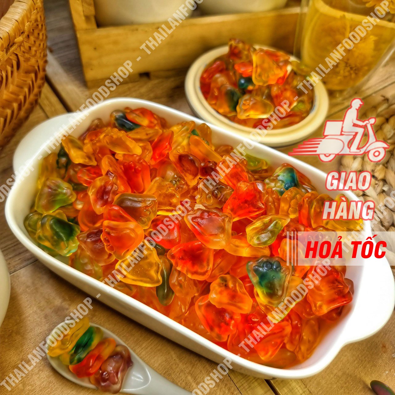 Kẹo dẻo chip chip - túi 1kg
