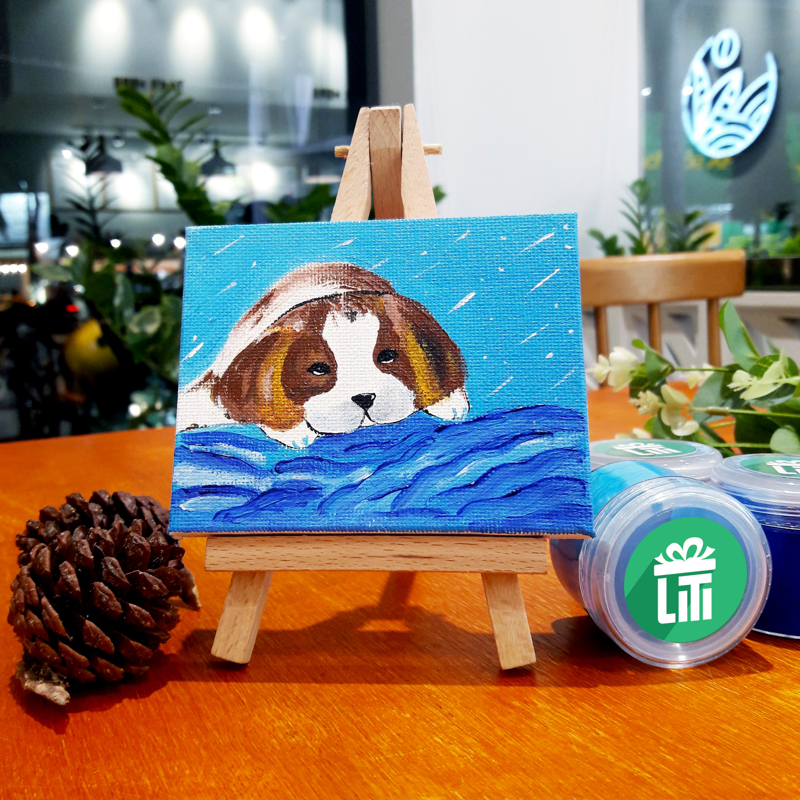 Khung Canvas Mini + kèm Giá Đỡ