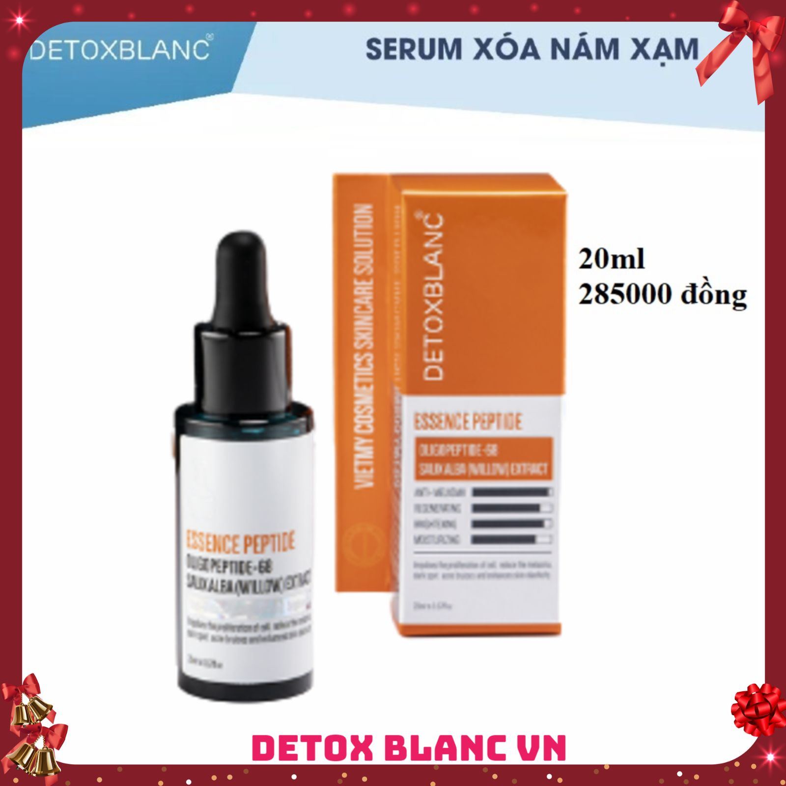 Serum xóa nám tàn nhang detox blanc loại 20ml