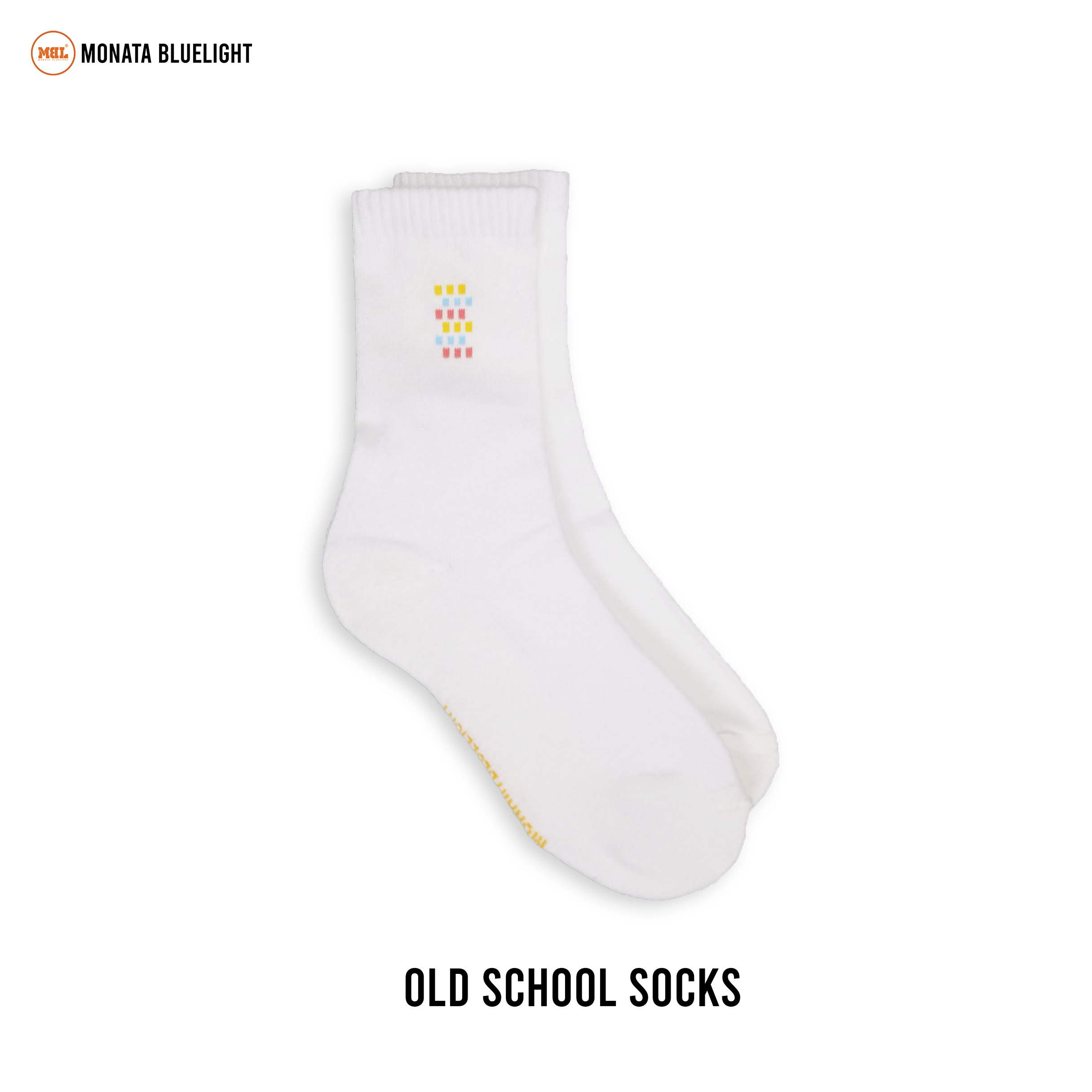 MONATA BLUELIGHT - Tất chân Old School Socks (Crew)