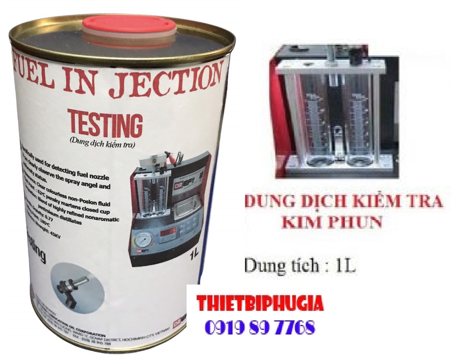 Dung dịch kiểm tra kim phun