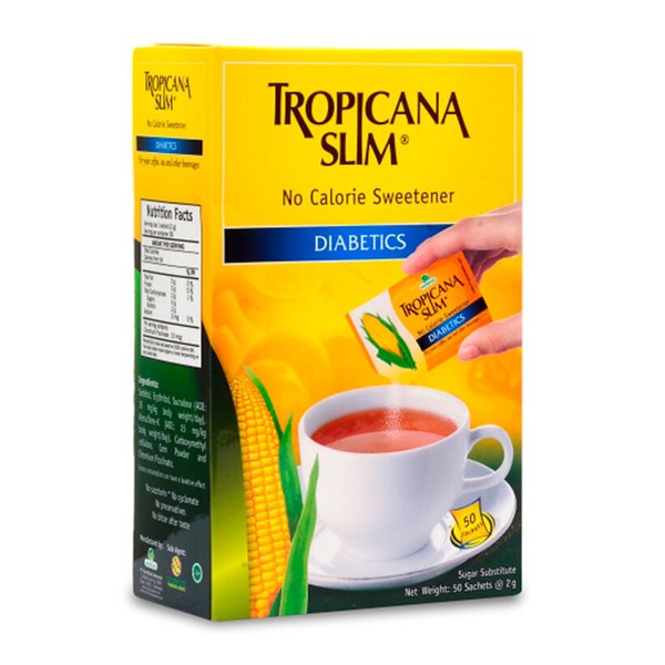 Đường ăn kiêng Tropicana Slim Diabetics Hộp/50G