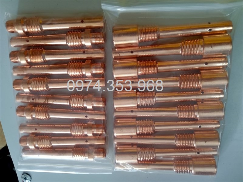 Nối bép súng hàn mig 350a đồng đỏ - hộp 10 cái