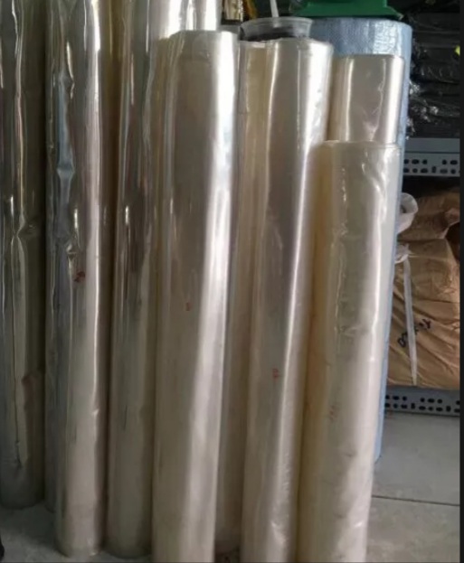 Màng nhựa dẻo trắng trong bao tập sách, làm màng che chắn cửa sổ, cầu thang - khổ 80cm [ 1 mét ]