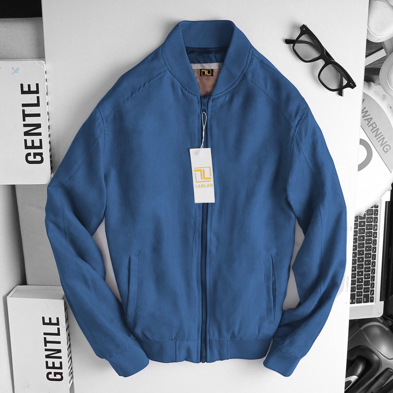 Áo khoác nam da lộn cổ  bomber  lót gió siêu đẹp siêu ấm áp