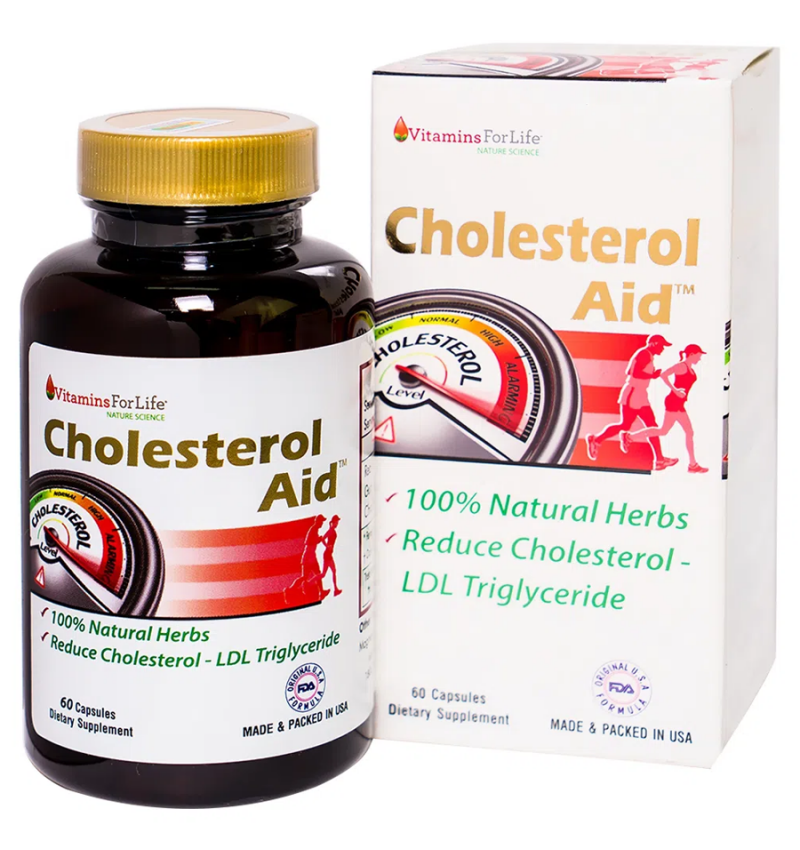 Cholesterol Aid Hỗ trợ giảm nguy cơ đột quỵ