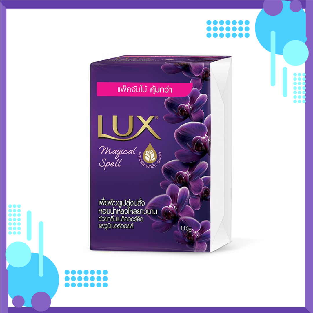 Lốc 4 cục xà phòng lux thái lan 110g - td shop,ms009 - xà bông lux thái màu tím