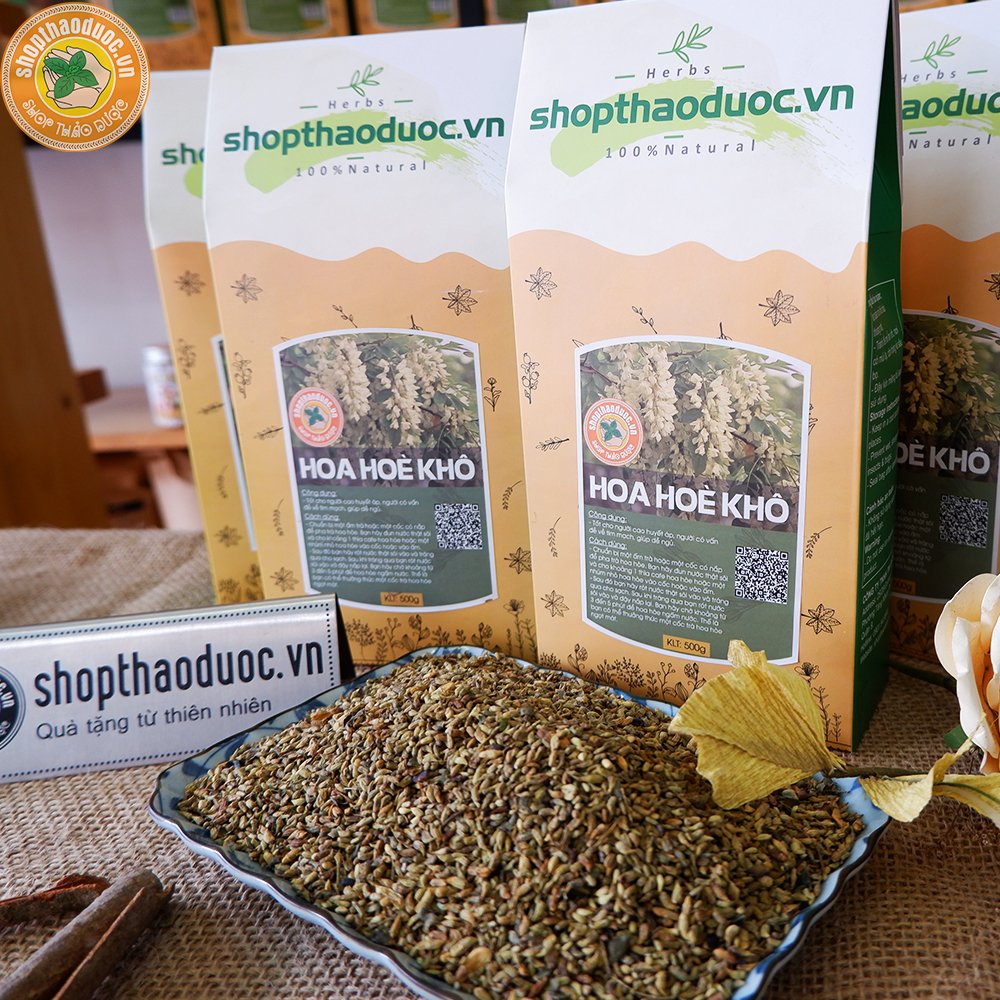 Combo 1kg Trà Hoa Hòe Shopthaoduoc - Giúp Giảm Thẩm Thấu Mao Mạch