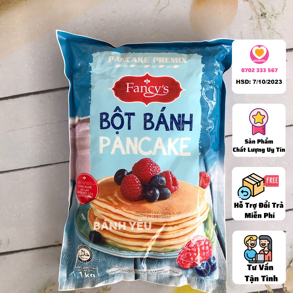 Bột bánh Rán American Pancake Fancys 1kg