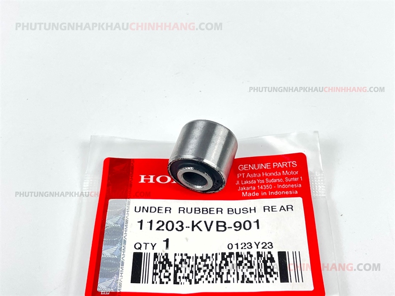 Bạc cao su phuộc sau vario click, air blade ab pcx, adv chính hãng honda indo - 11203kvb901