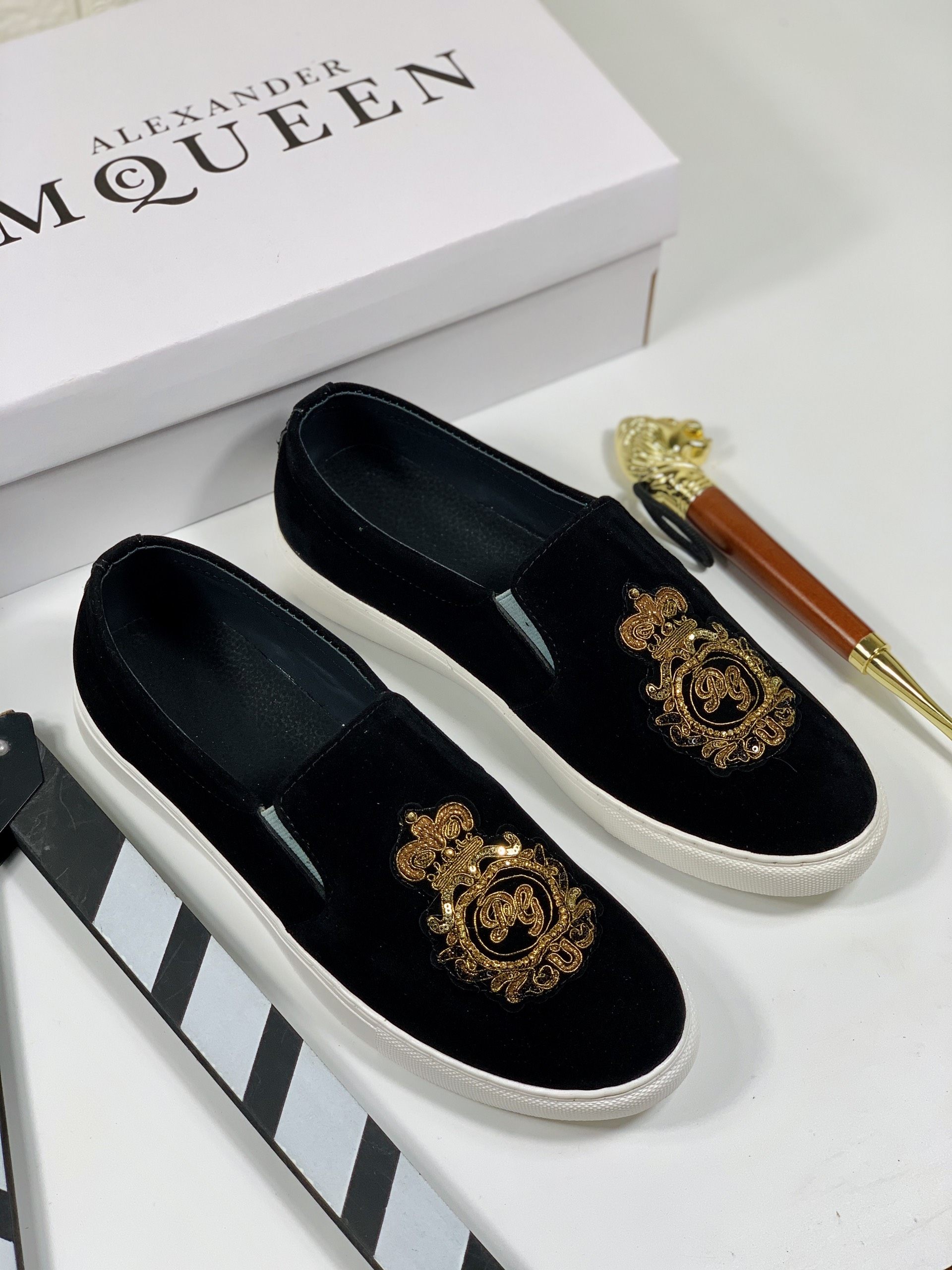 Giày lười nam bán chạy 2020 Mác GD Đá Vàng 2 Xịn đế khâu chắc chắn