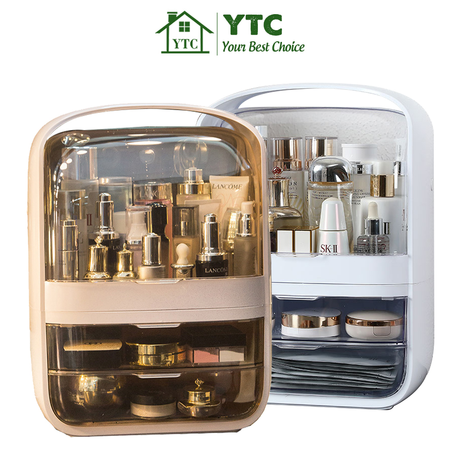  Kệ Đựng Mỹ Phẩm YTC Cao Cấp Nhập Khẩu Chống Bụi Chống Nước Siêu Đẹp 