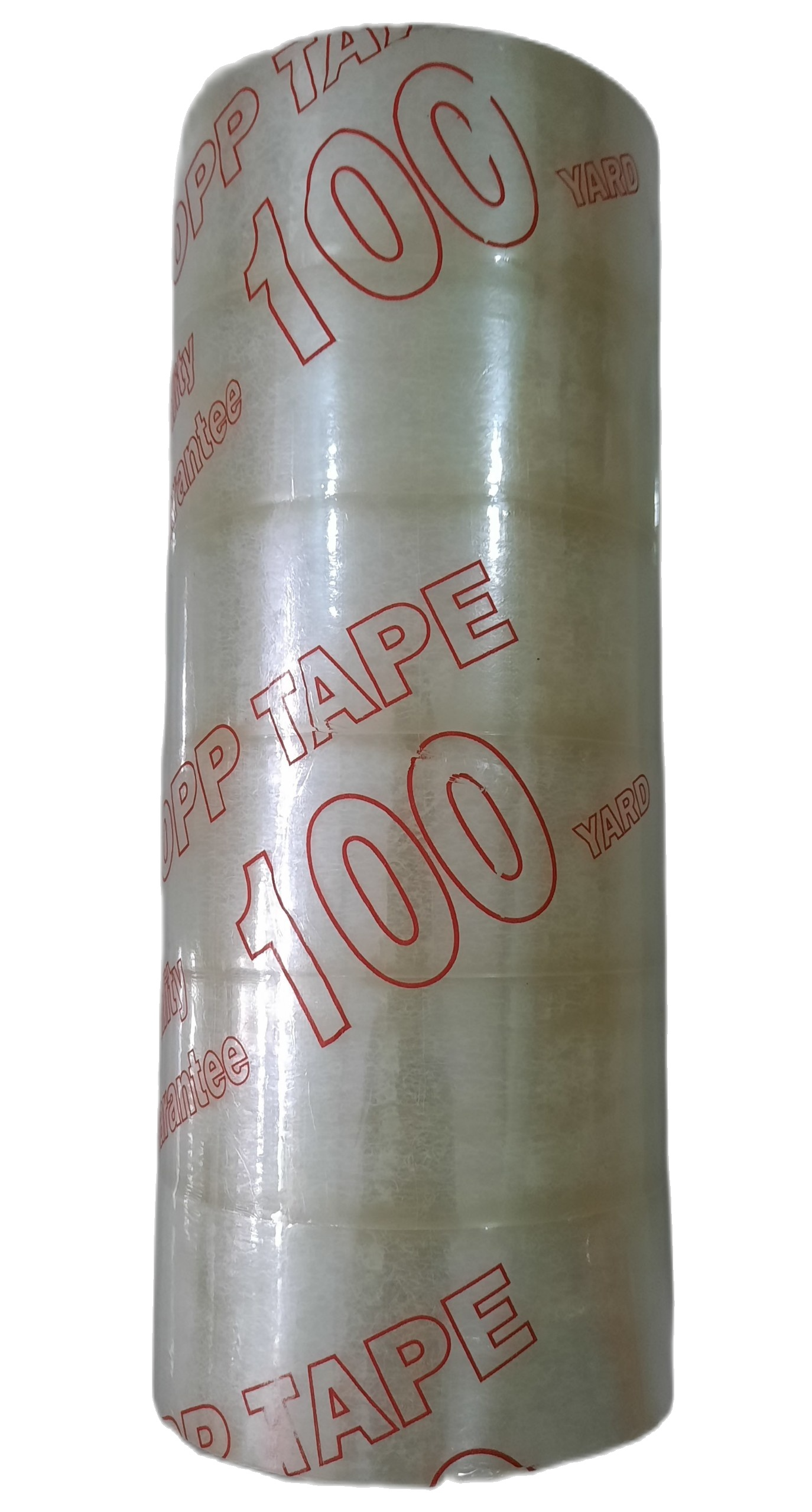 6 Cuộn Băng keo  trong đục, Băng dính, Băng keo dán thùngv48mm x 100Y, 1Kg, Độ keo 50mic