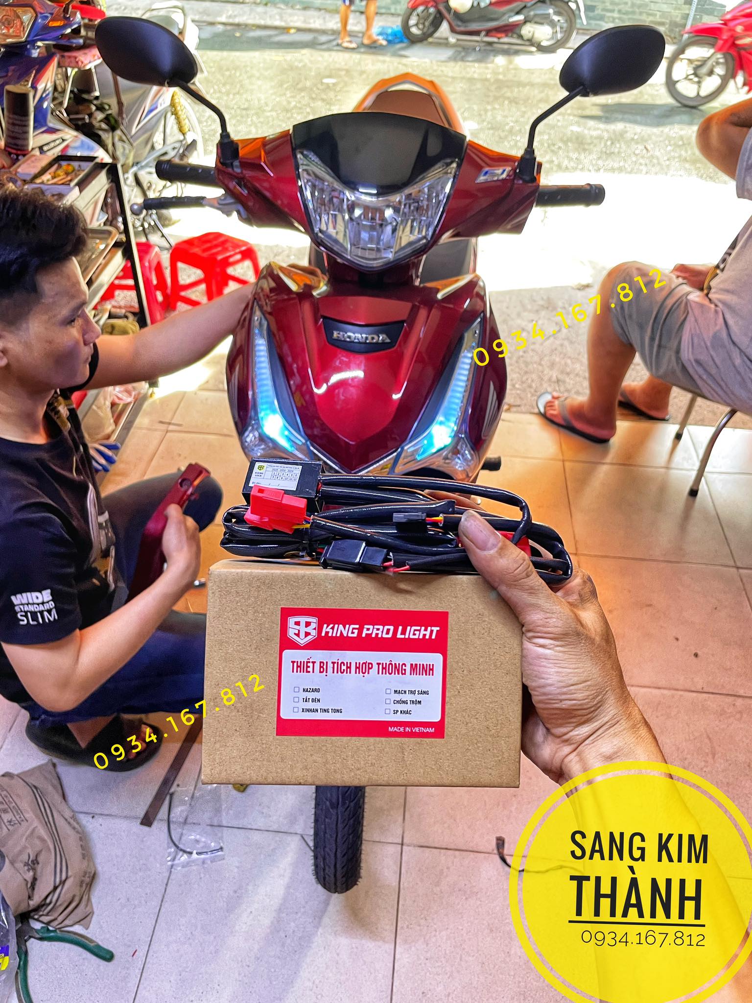 Mạch auto passing bi cầu mini L4x Cho xe Future | King Pro Light BH 12 Tháng