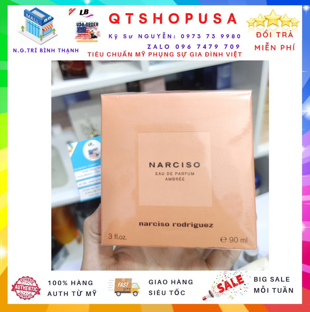 Nước hoa nữ Narciso Eau de Parfum Ambree 90ml chính hãng