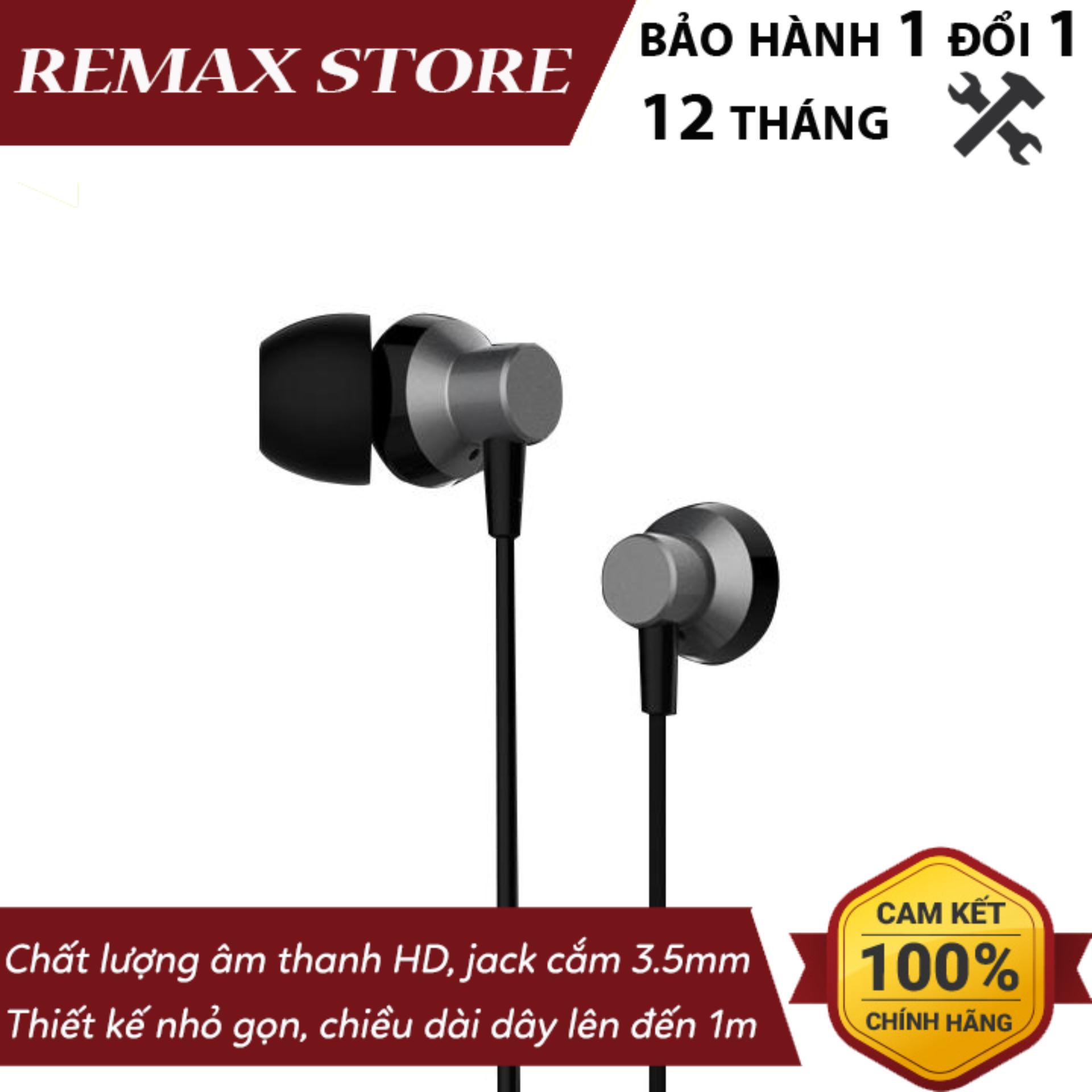 Tai nghe nhét tai remax metal rm-512