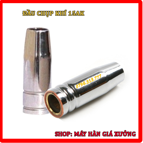 2 cái chụp khí mỏ hàn mig 15ak 1.2mm