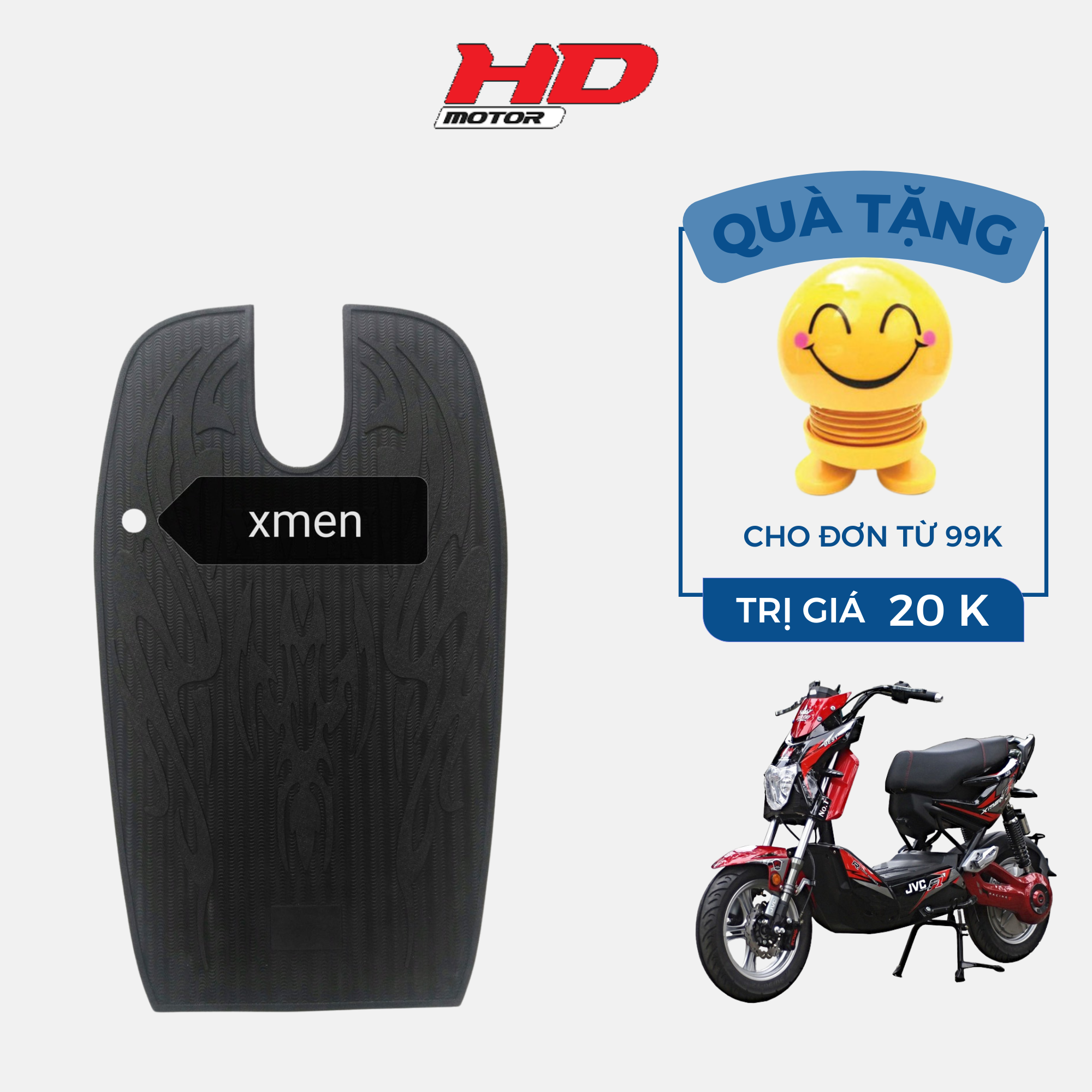 Thảm để chân tất cả các dòng xe Xmen. Neo, osakar, Jvc...- Ảnh chụp thật