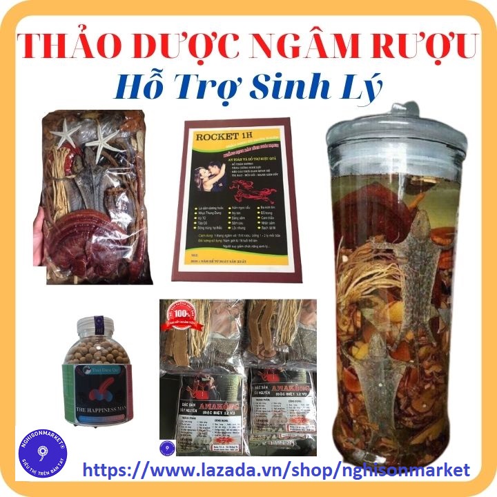 Đồ ngâm rượu ngon Thảo dược