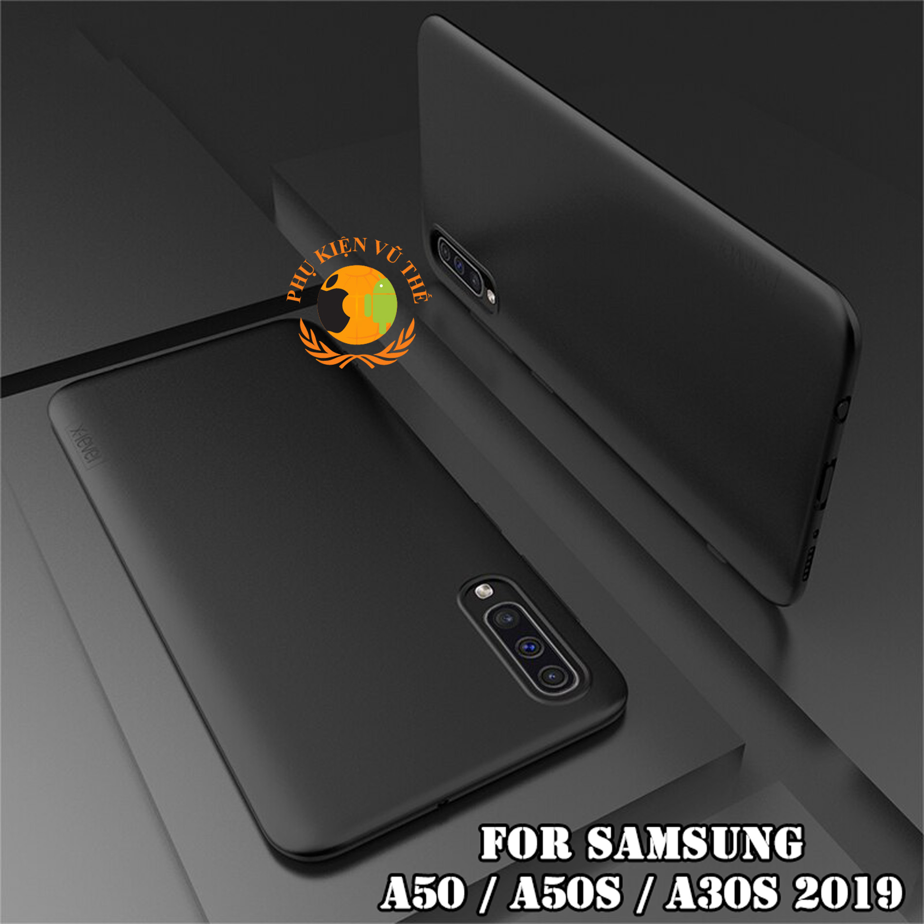 Ốp Lưng Dẻo Samsung Galaxy A50 A50s A30s 2019 Đen Nhám SGP