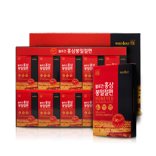 Hồng sâm lát tẩm mật ong từ những củ hồng sâm chất lượng nhất được cắt lát và tẩm mật ong nội địa Hàn Quốc