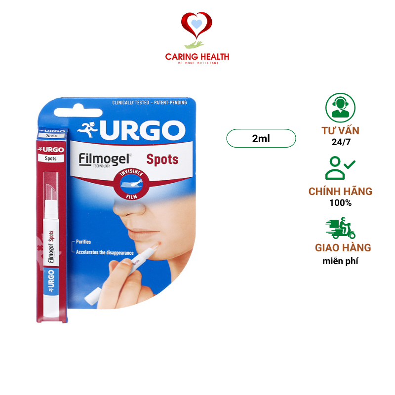 Bút chấm mụn Urgo Filmogel Spots 2ml làm giảm mụn siêu tiện dụng