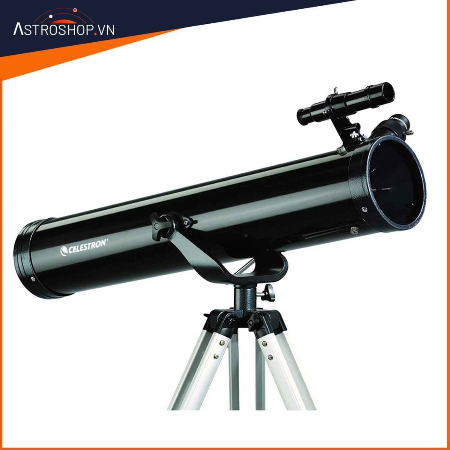 Kính thiên văn phản xạ Celestron PowerSeeker 76AZ Newtonian- 21044- Bảo hành 24T vv