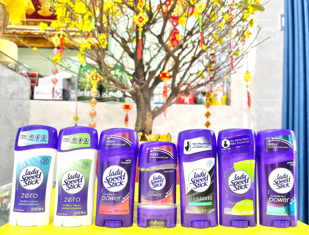 Sáp ngăn mùi Lady Speed Stick Invisible Dry Power Fresh 65g