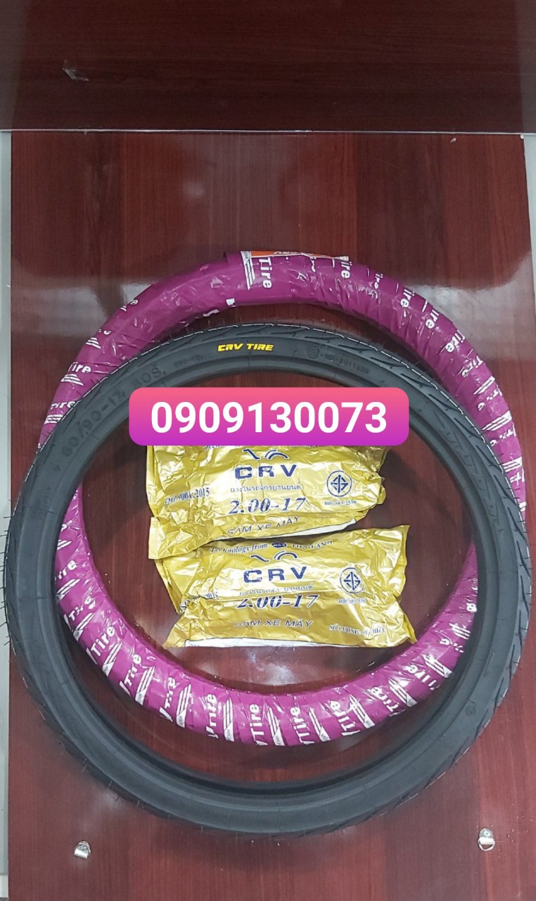 # CẶP VỎ RUỘT (CRV) THÁI LAN 60/90 VÀ 70/90 NHA AE QUN TÂM SẢN PHẨM VUI LÒNG LIÊN HỆ QUA SỐ ĐT IN TRÊN SẢN PHẨM 