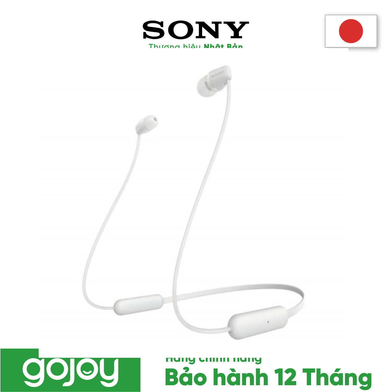 Tai nghe nhét tai không dây BlueTooth 5.0 SONY WI-C200 - Bảo hành 12 tháng chính hãng
