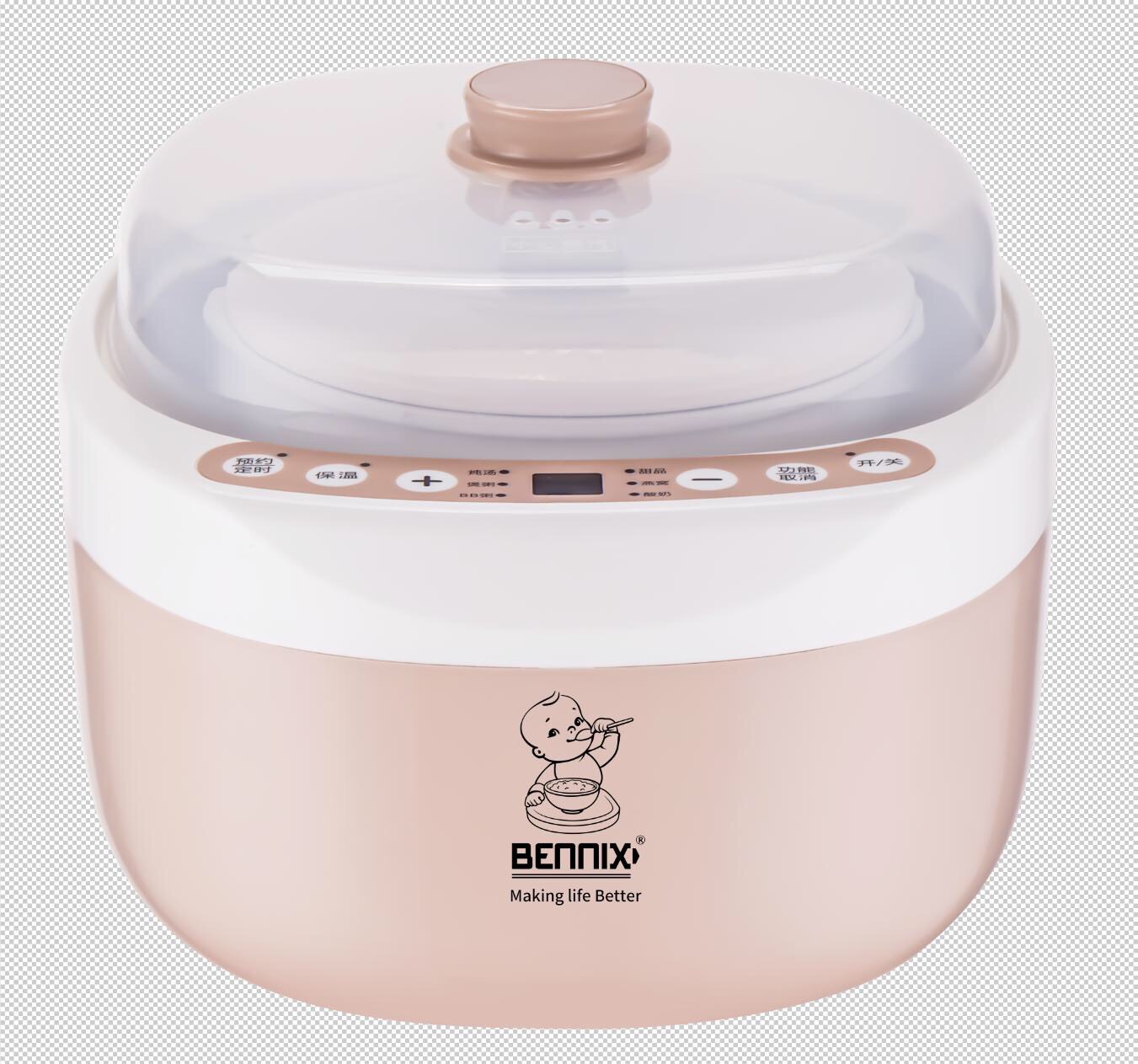 Nồi chưng yến hấp cách thủy bennix bn-200a - 2 lít