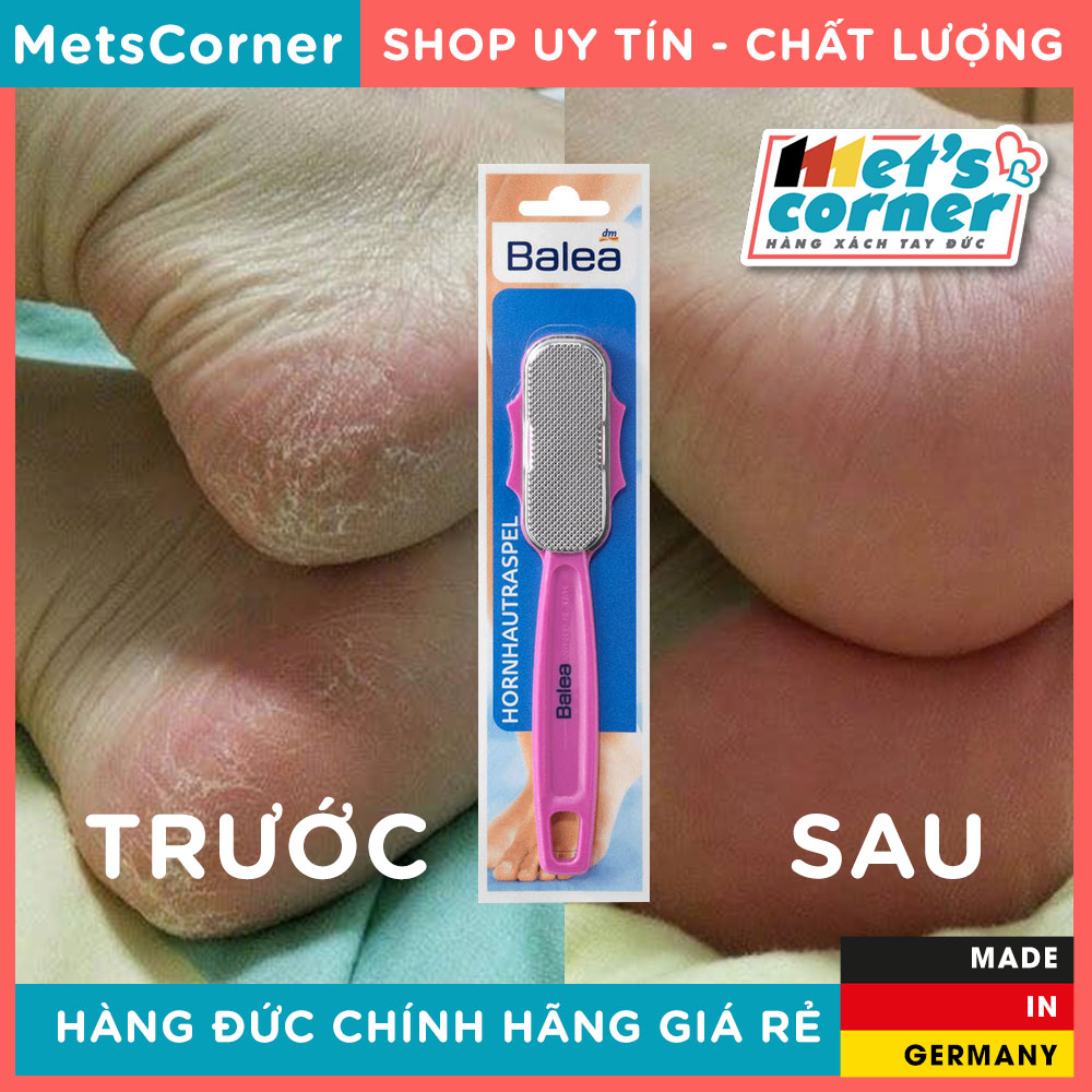 Chà Gót Chân Balea Hornhautraspel -loại bỏ vết chai và da cứng trên bàn chân