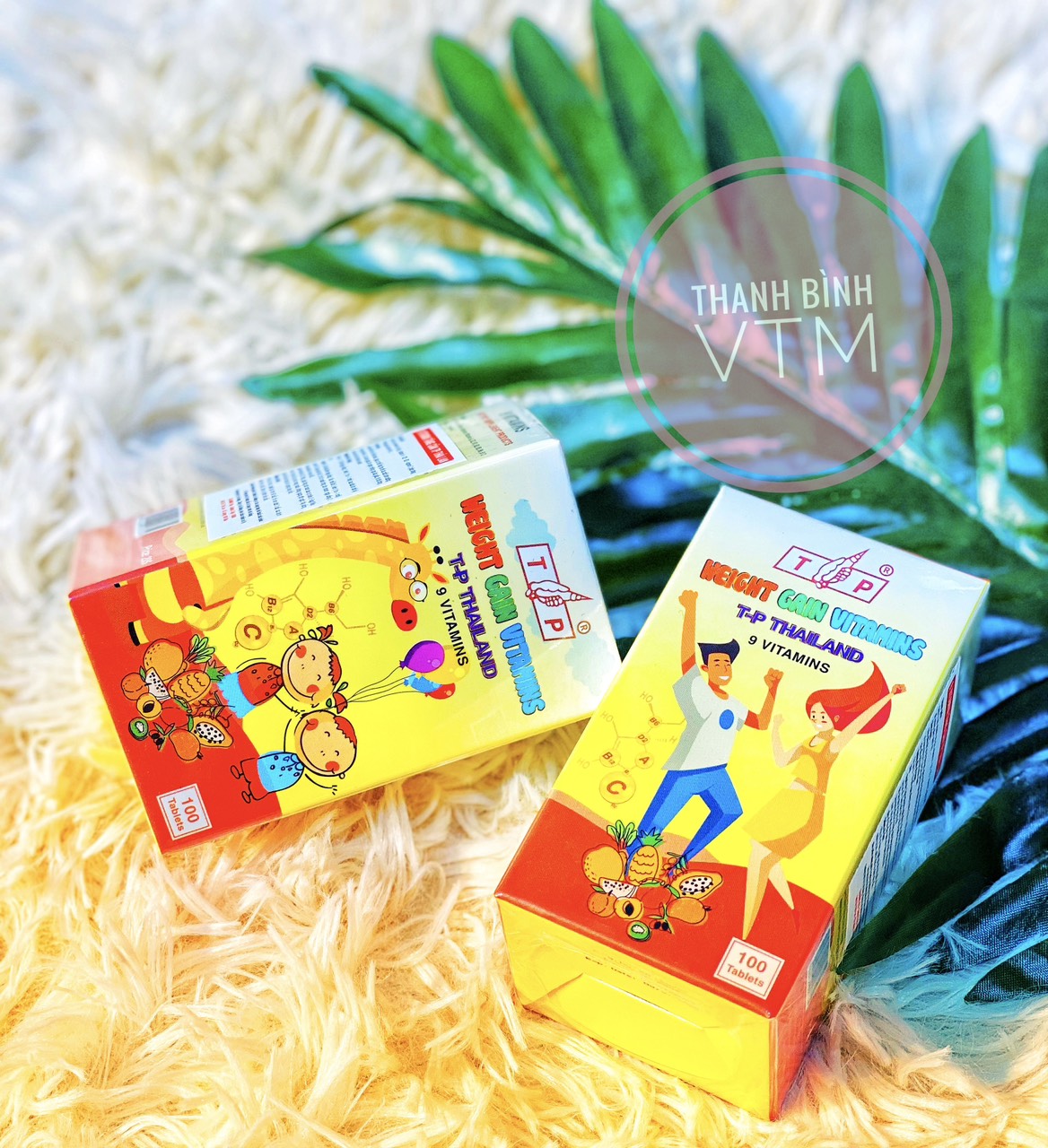  9 Vitamin TP Tăng Cân Thái Lan Chính Hãng 100 Viên Hỗ Trợ Ăn Ngủ Ngon Cải Thiện Cân Nặng 100 viên 