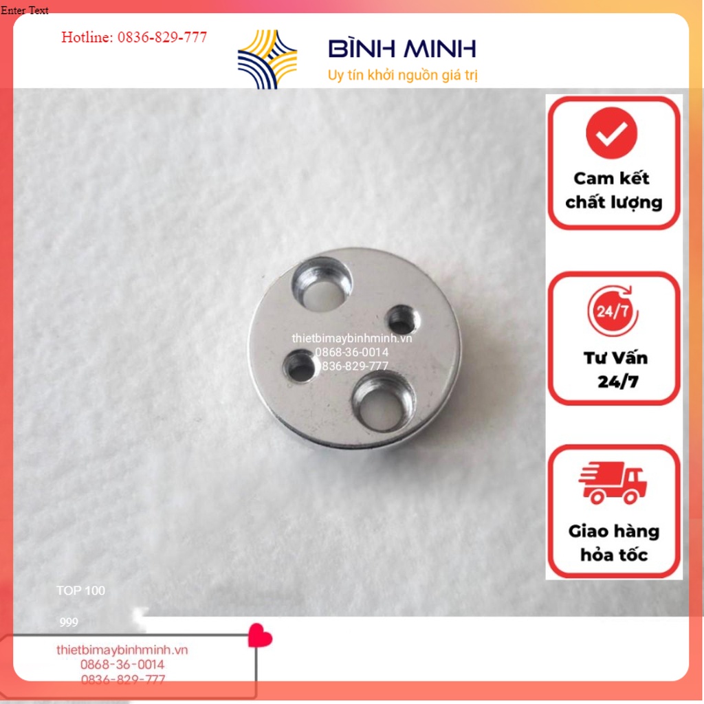 Mặt nguyệt tròn, vòng tròn, đồng xu bắt cữ máy may 1 kim công nghiệp