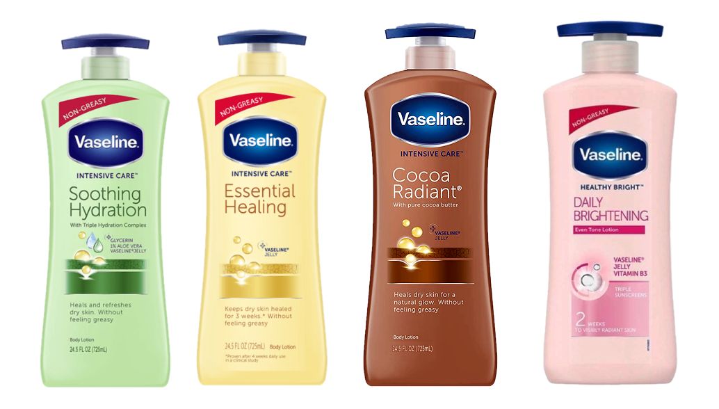 Kem dưỡng thể Vaseline Body Lotion Intensive Care 725ml xuất xứ Mỹ